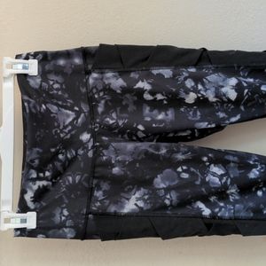 Lululemon Marble Ribbon & Mesh Leggings